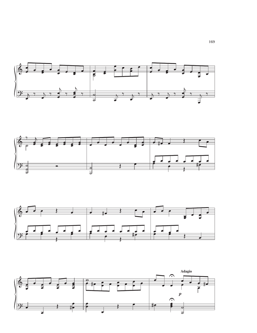 Che Faro Senza Euridice? (Orpheus And Eurydice) Piano Solo scores gallery preview page 2