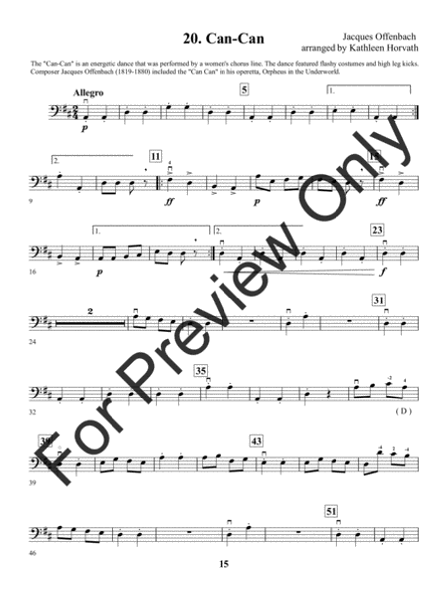 String Premiere - Bass String Orchestra scores gallery preview page 21