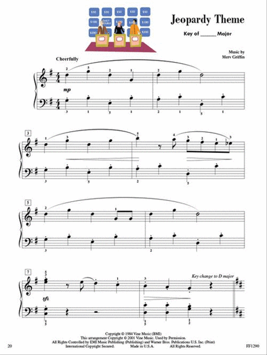 Level 3B – Popular Repertoire Book Piano Method scores gallery preview page 7