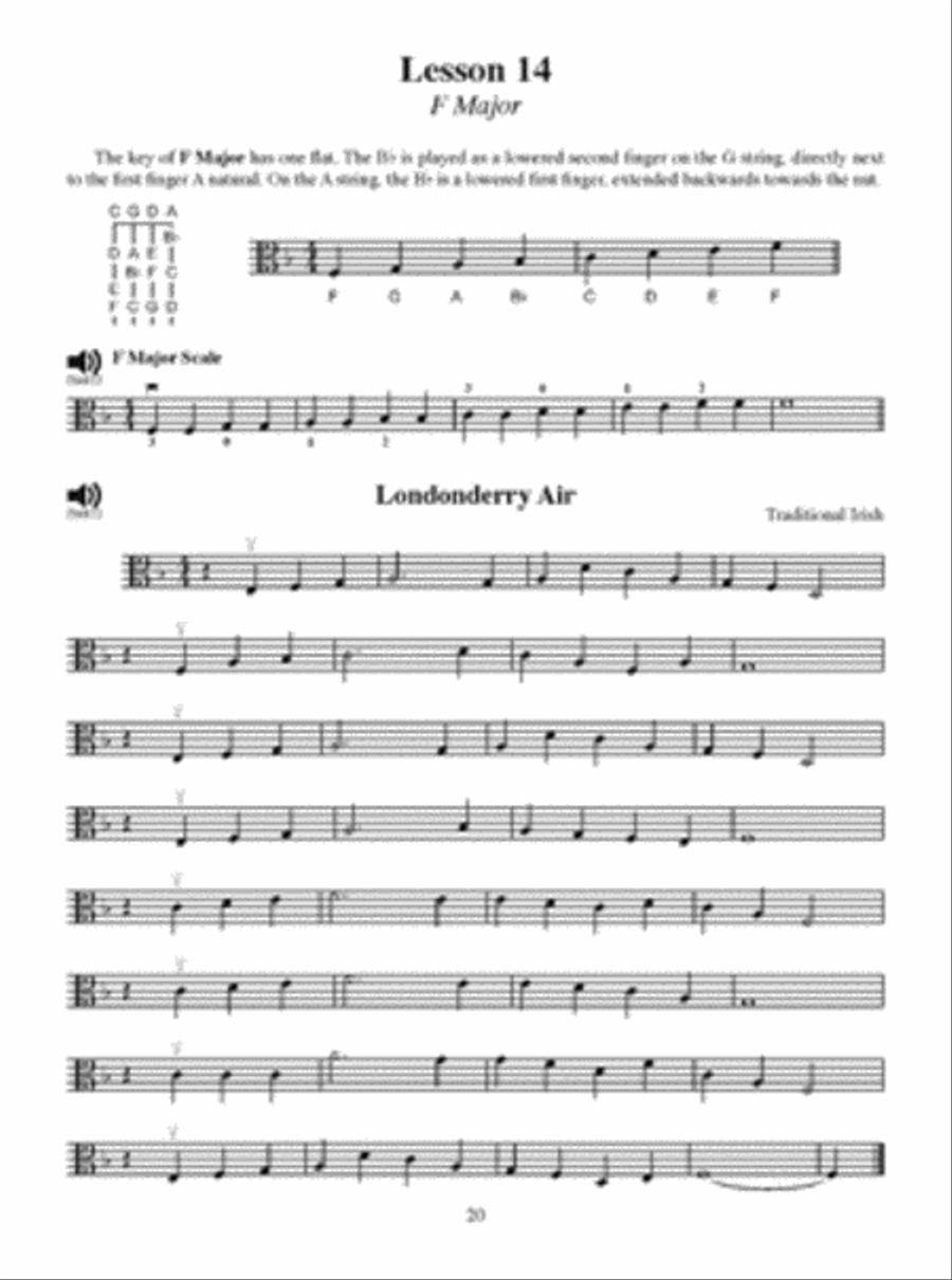 First Lessons Viola Viola scores gallery preview page 3