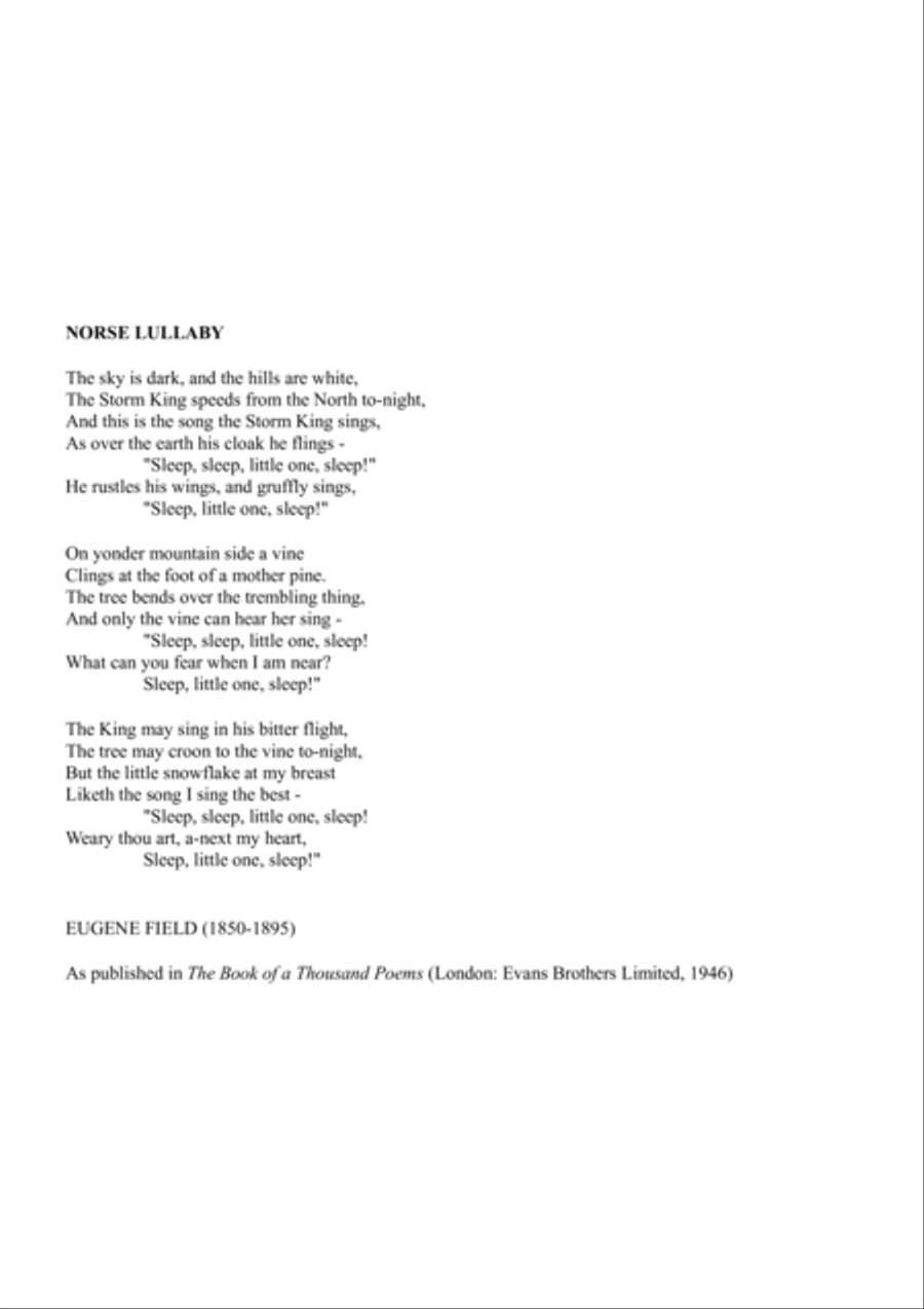 Norse Lullaby Voice scores gallery preview page 2