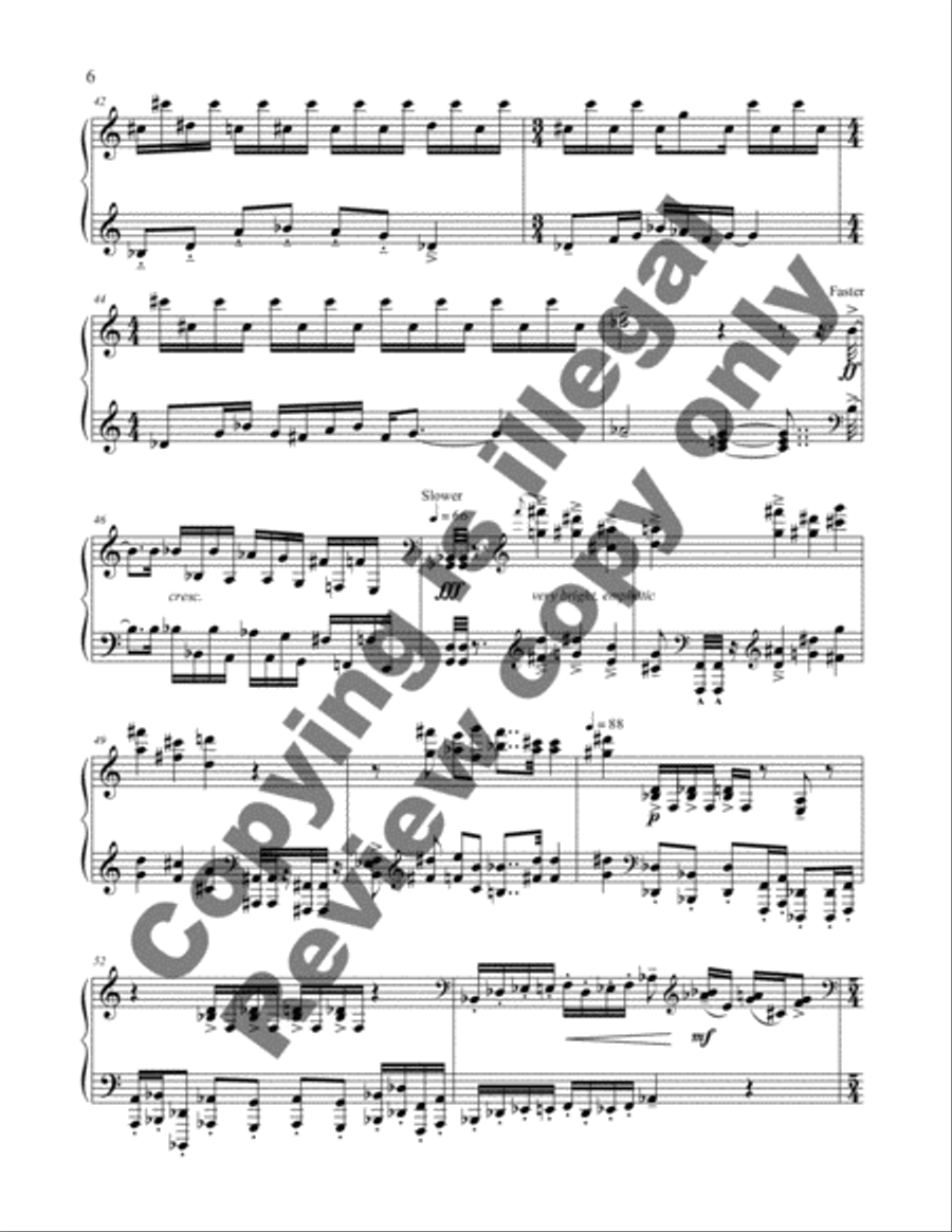 U-Don Rock U-Don Rock Piano Solo scores gallery preview page 11