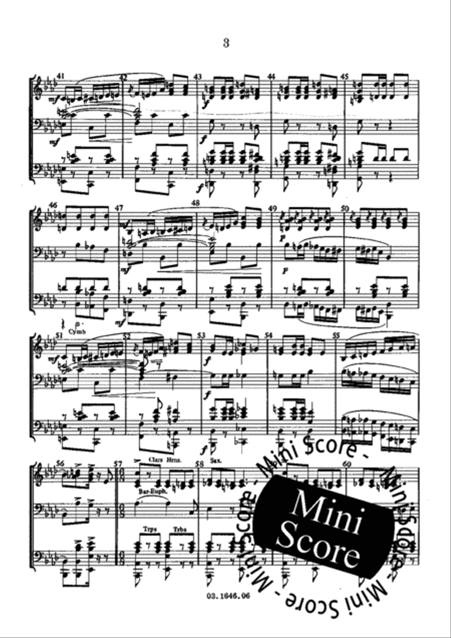 Unter Der Admirals Flagge Concert Band scores gallery preview page 7