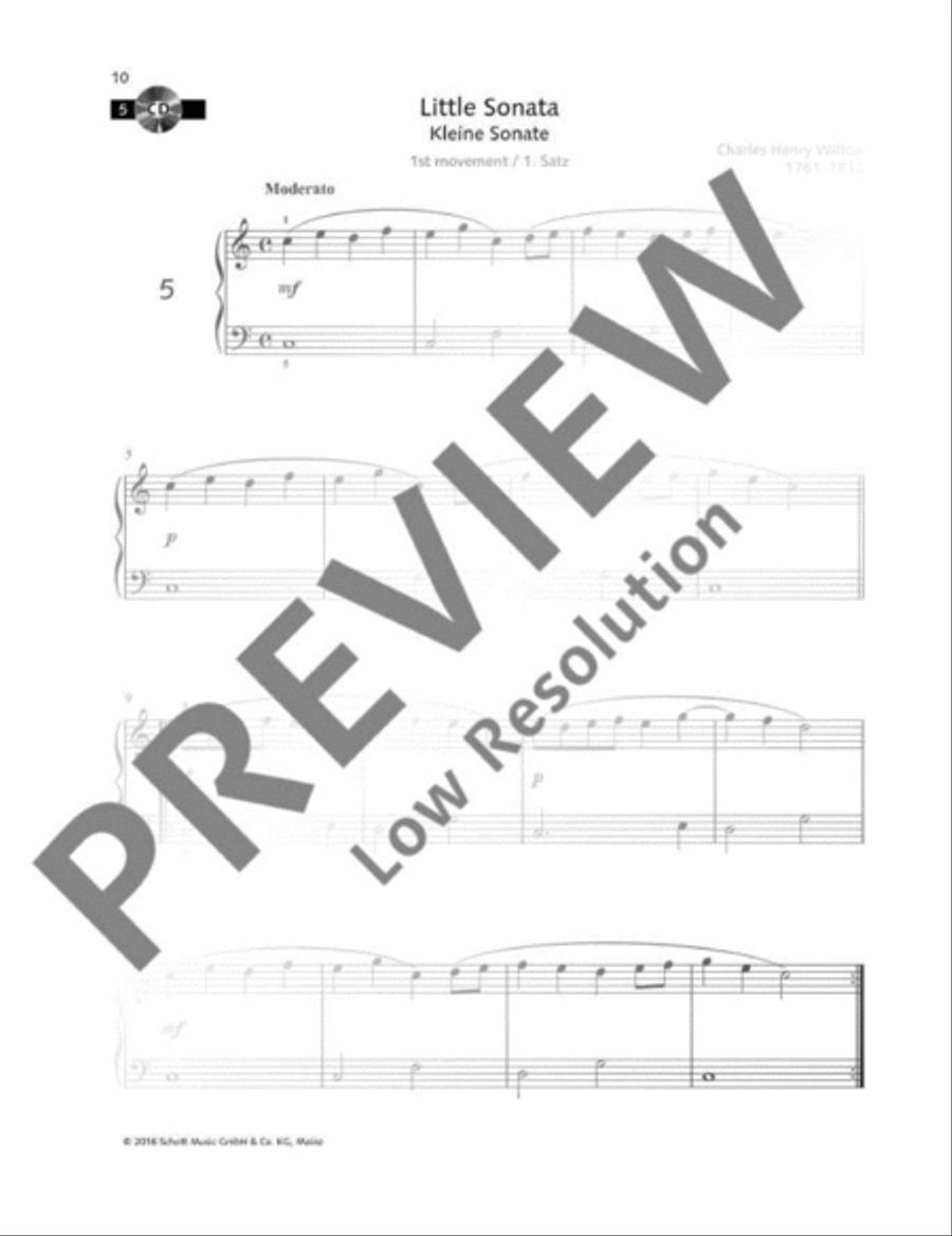 Easy Concert Pieces Piano Solo scores gallery preview page 11