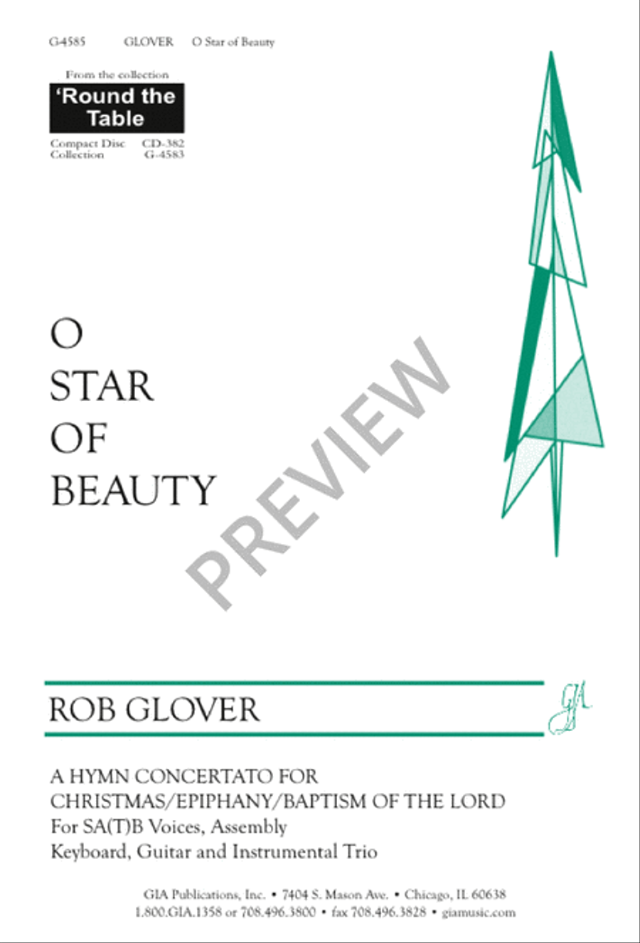 O Star of Beauty O Star of Beauty 4-Part scores gallery preview page 1