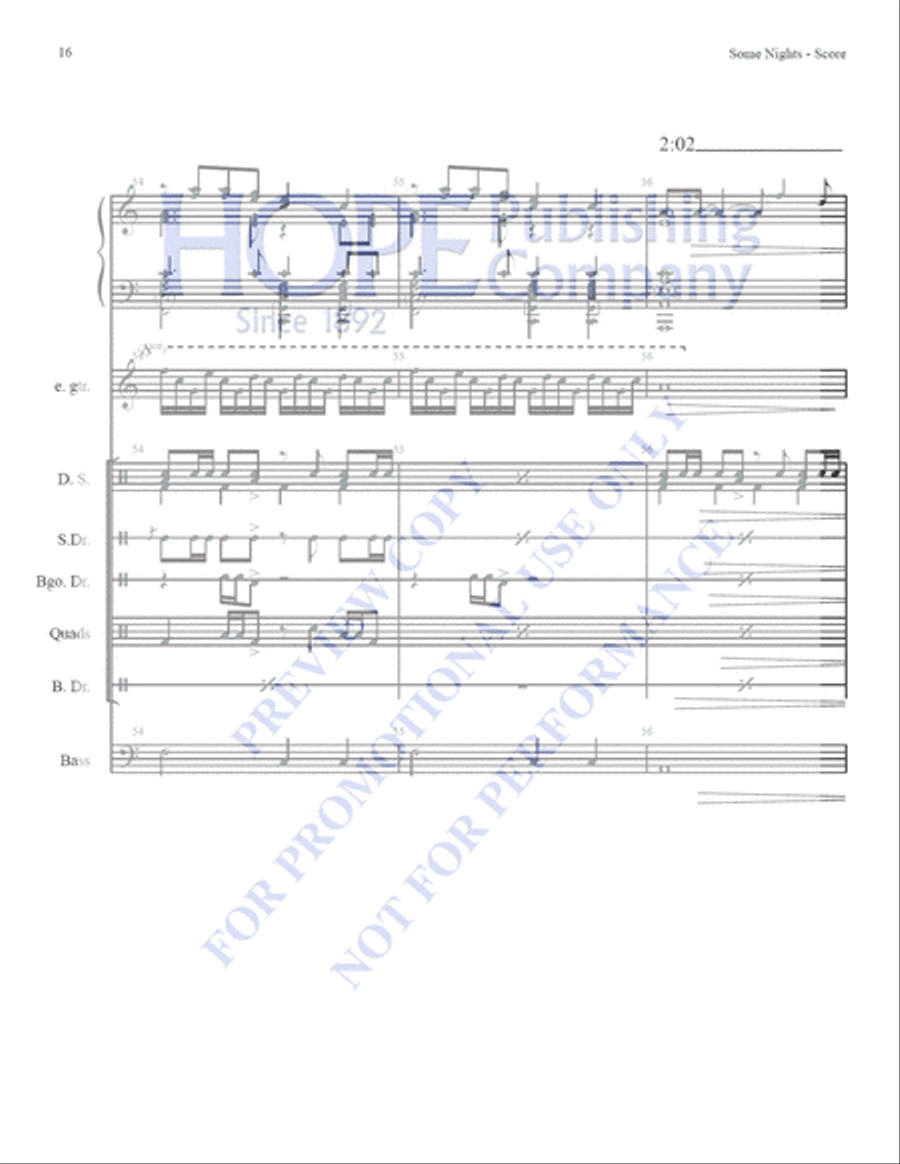 Some Nights Some Nights 5-Octaves scores gallery preview page 18