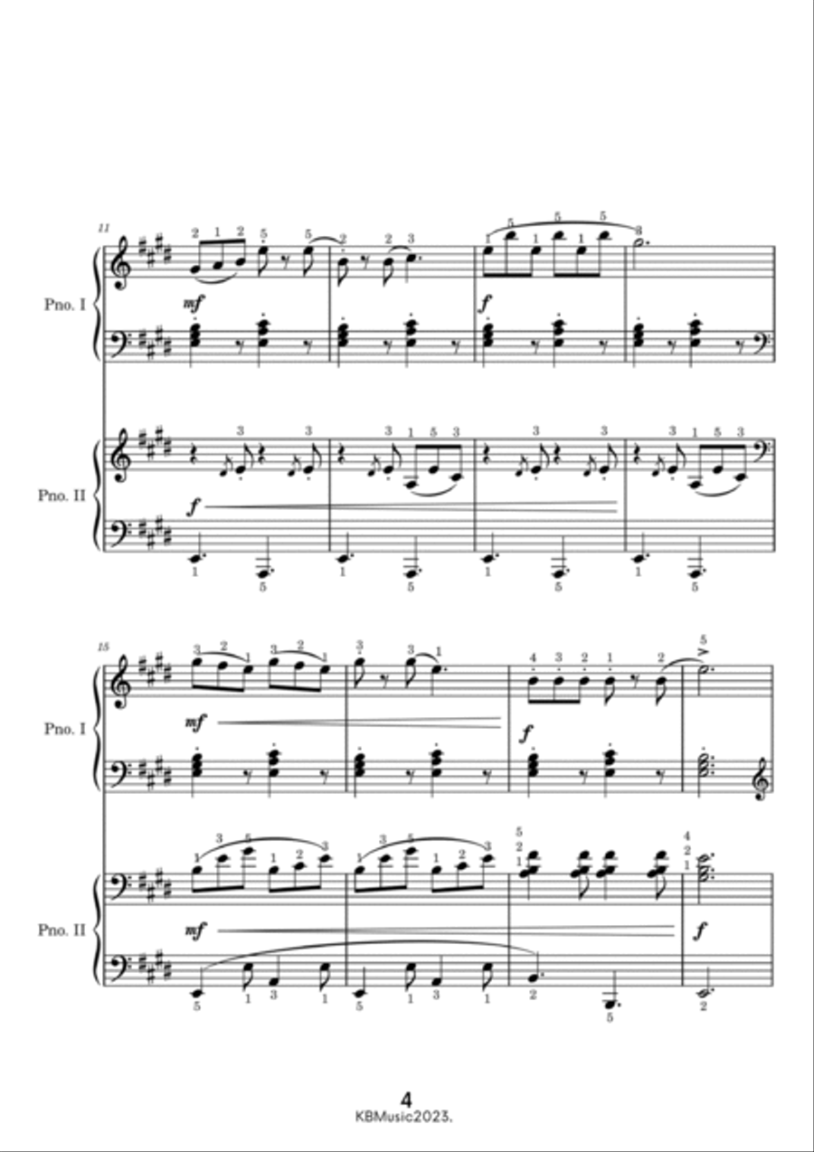 The Dwarfs The Dwarfs Piano Method scores gallery preview page 4