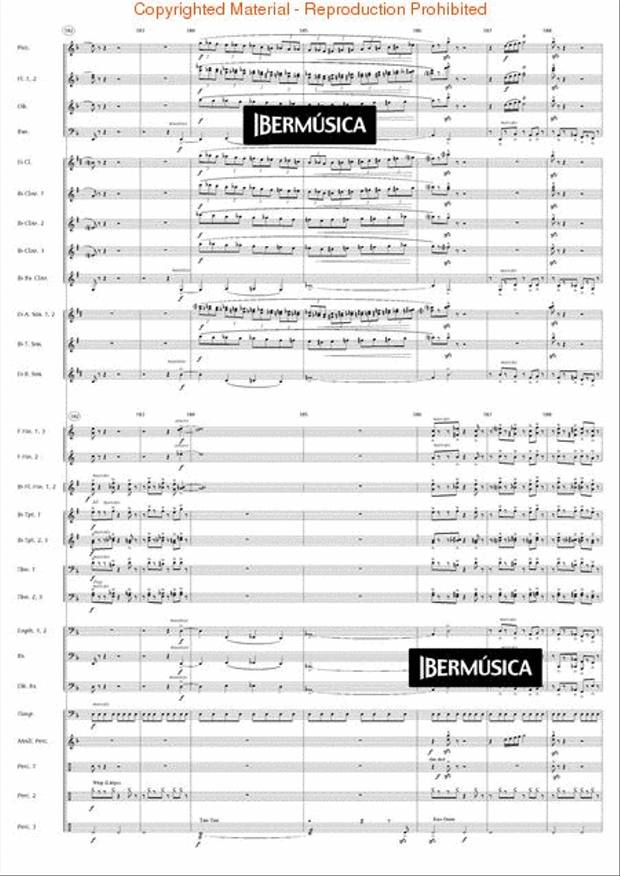 El Quijote Concert Band scores gallery preview page 24