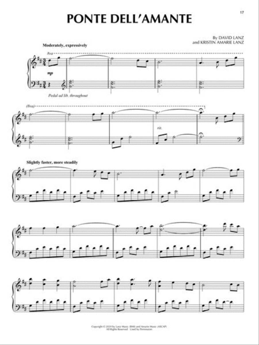 David Lanz – Water Sign Piano Solo scores gallery preview page 6