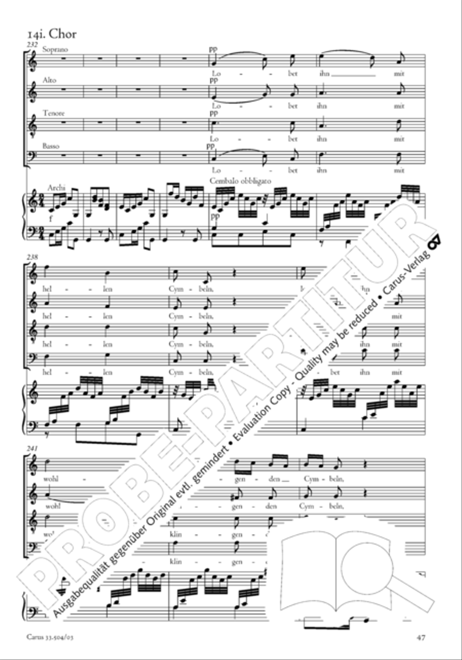 Dank-Hymne der Freundschaft 4-Part scores gallery preview page 48