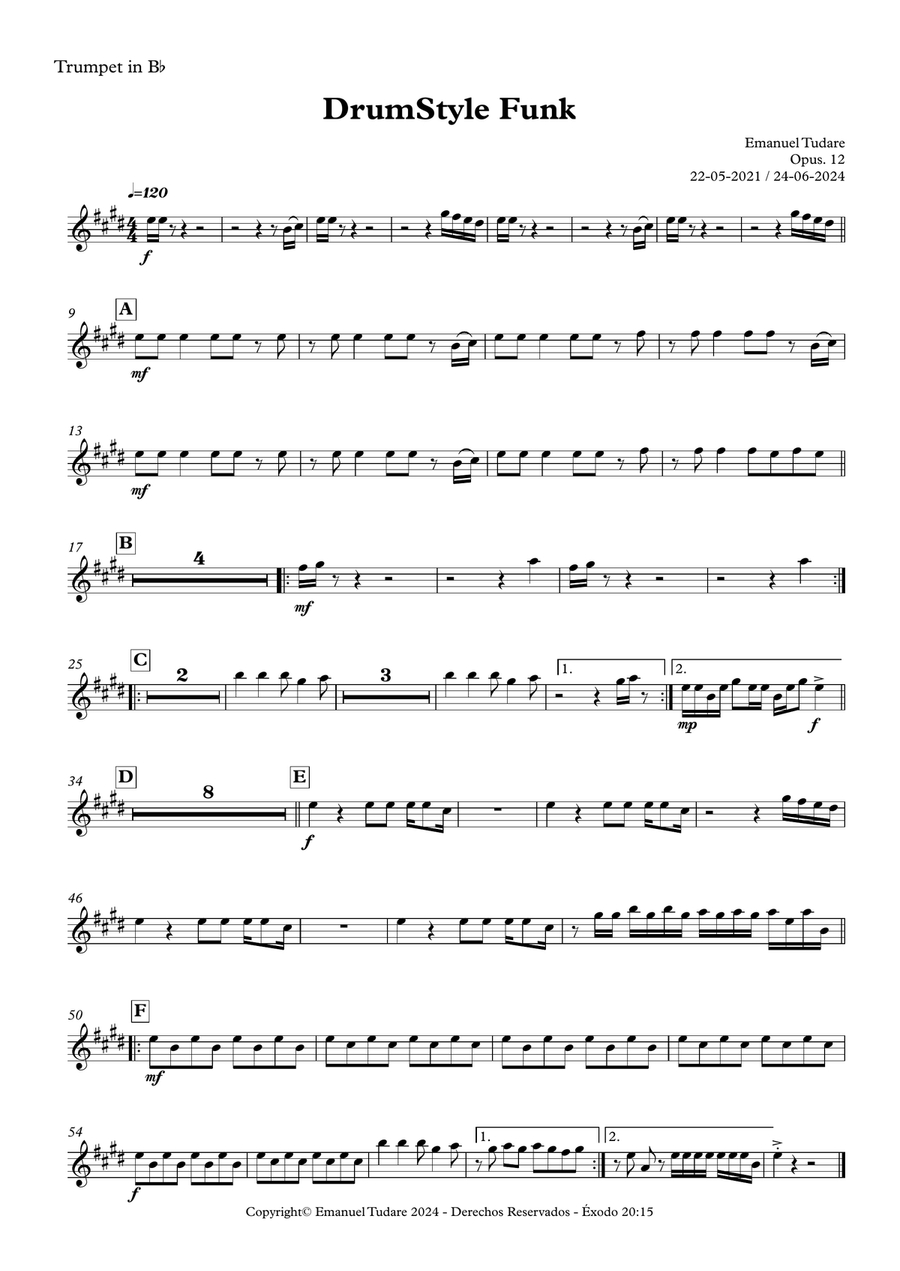 DrumStyle Funk Jazz Ensemble scores gallery preview page 5