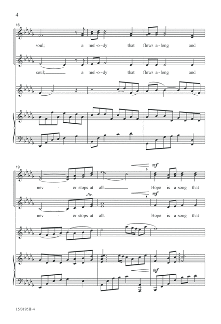 Hope is the Breath of Music SSA scores gallery preview page 4