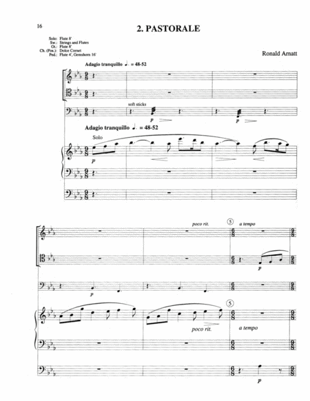 Suite for Organ, Brass and Timpani (Score)