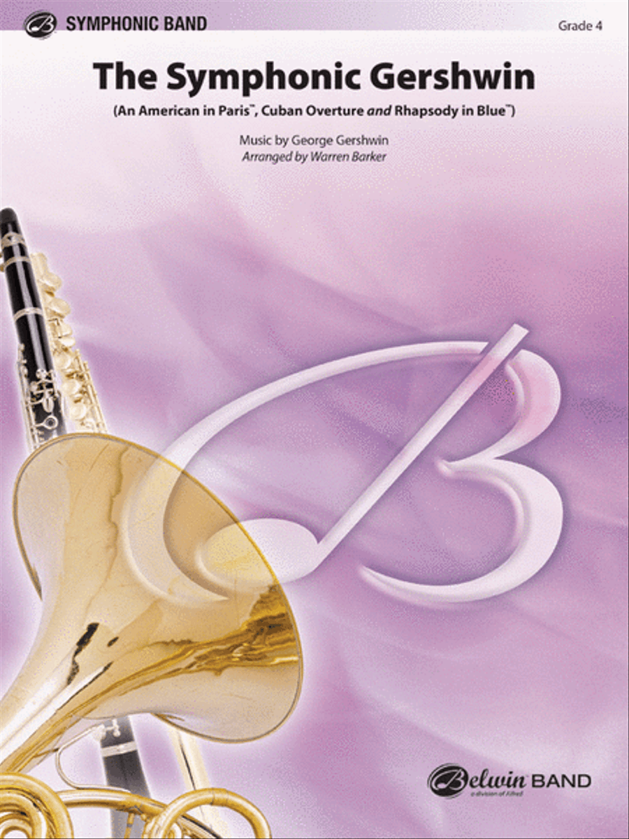 The Symphonic Gershwin The Symphonic Gershwin Concert Band scores gallery preview page 1