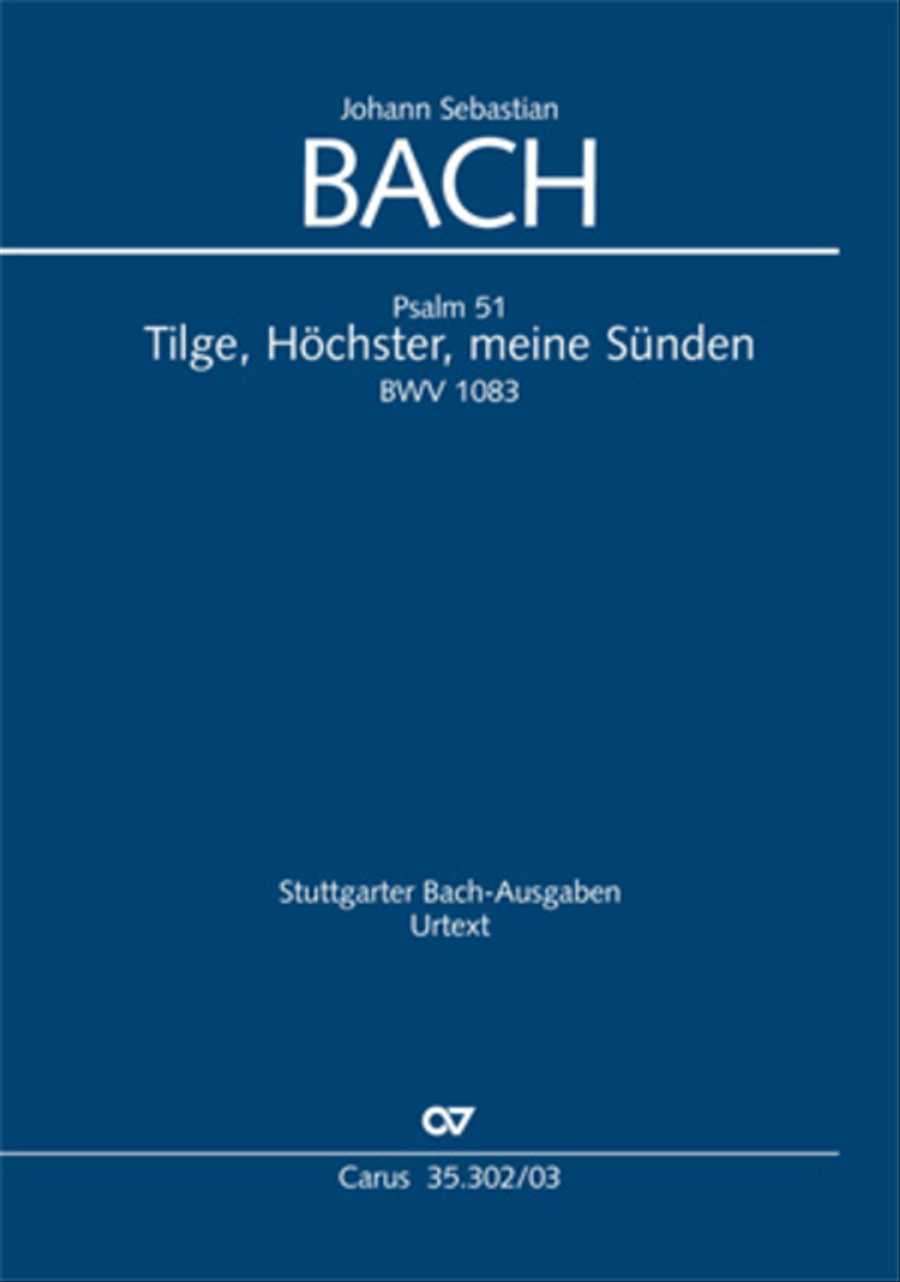 Tilge, Hochster, meine Sunden SA scores gallery preview page 1