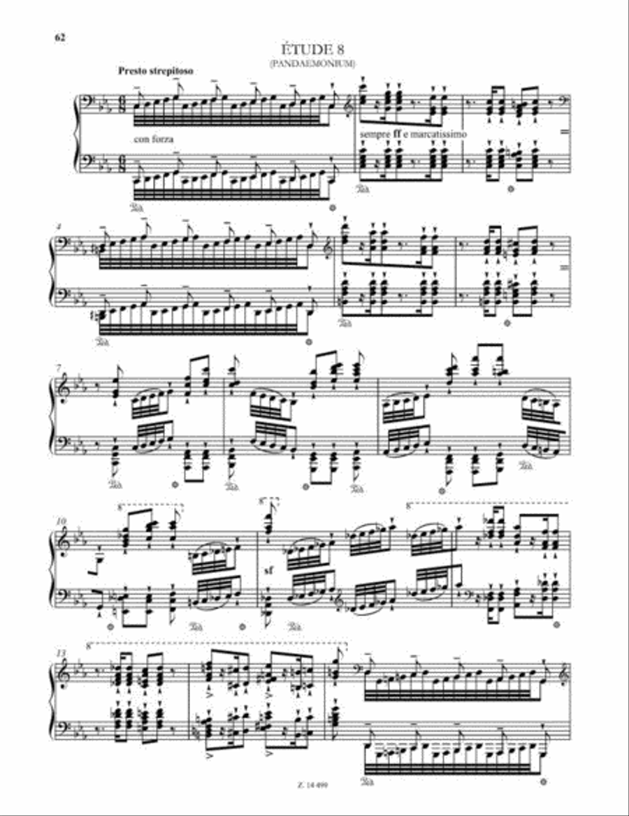 Vingt-quatre grande études paperback Piano Solo scores gallery preview page 3