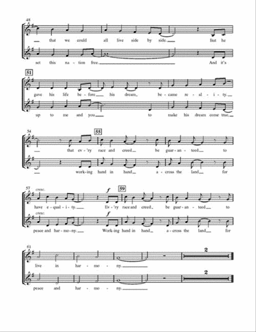 Tunes for Two the Whole Year Through 2-Part scores gallery preview page 9