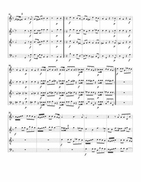 Canzon no.11 a4 (1596) (arrangement for 4 recorders)
