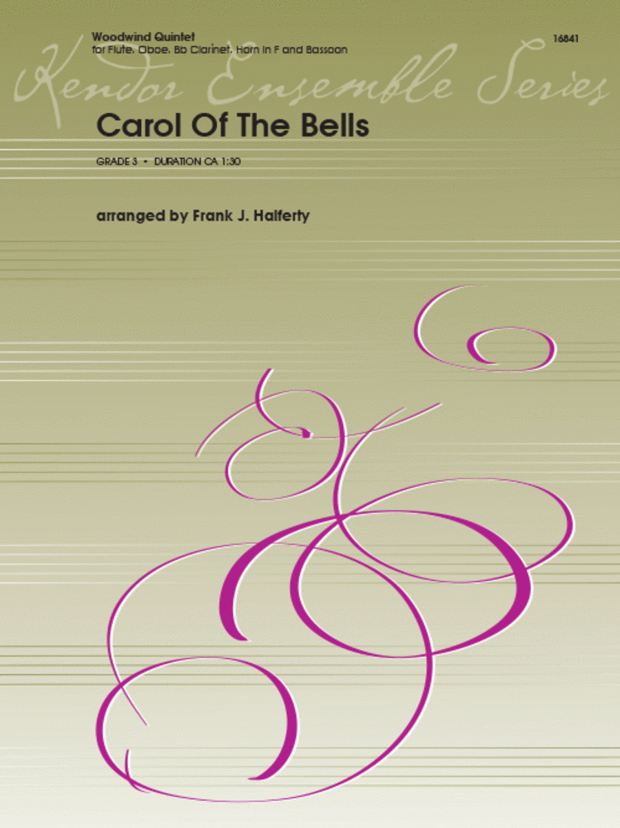 Carol Of The Bells Woodwind Quintet scores gallery preview page 1