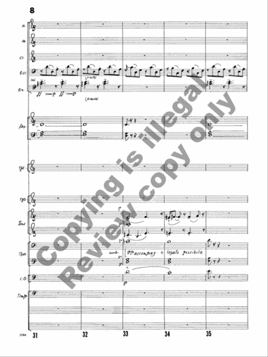 Serenades Trumpet scores gallery preview page 9