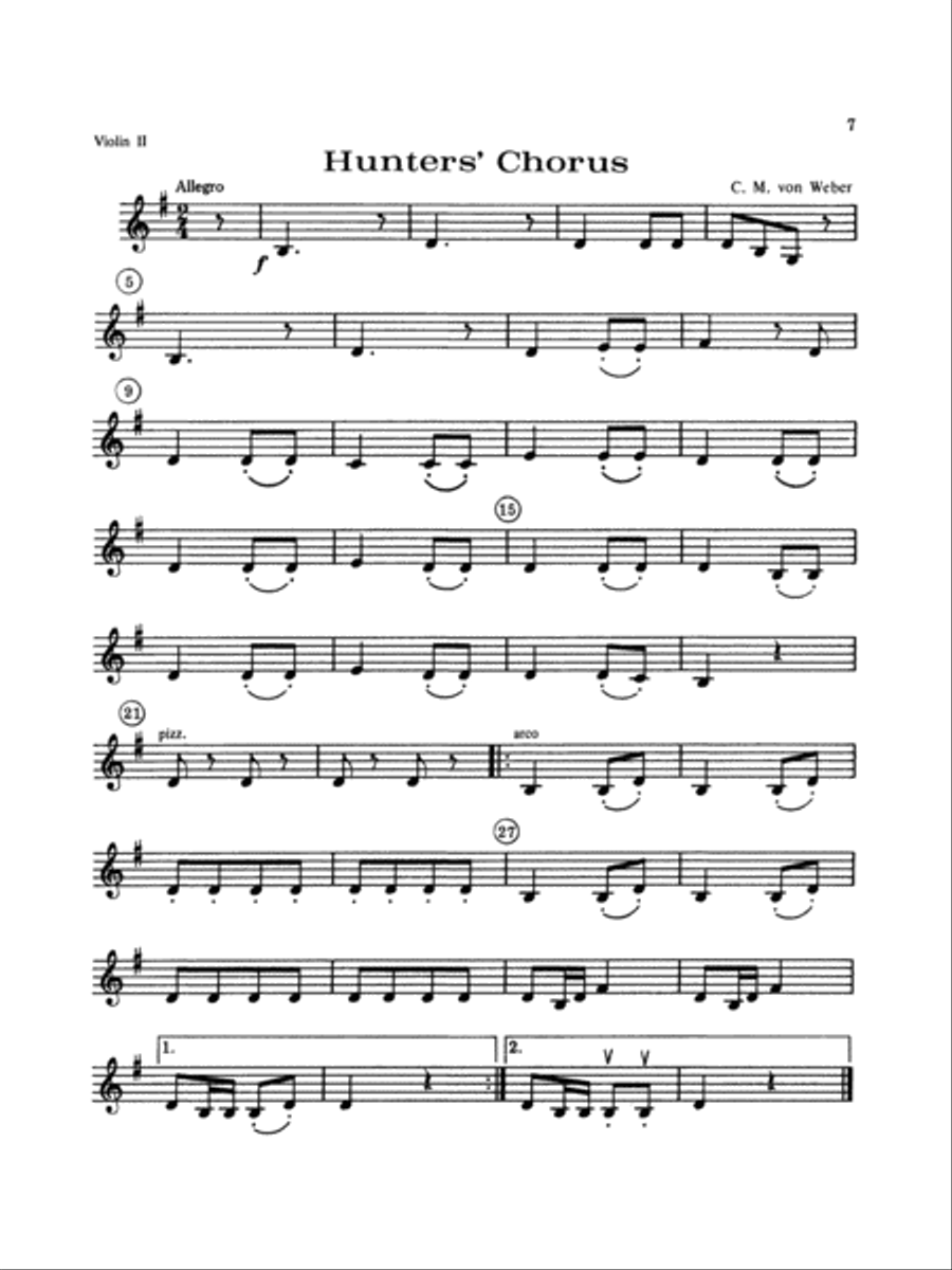 String Orchestra Accompaniments to Solos from Volumes 1 & 2 String Orchestra scores gallery preview page 3