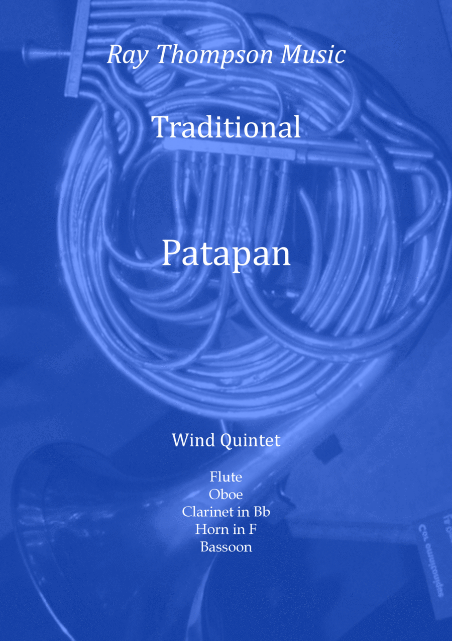 Patapan - wind quintet Woodwind Quintet scores gallery preview page 1