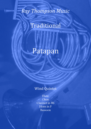 Book cover for Patapan - wind quintet