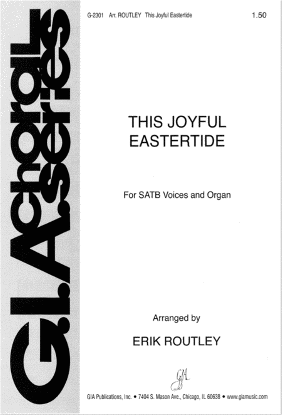 This Joyful Eastertide This Joyful Eastertide 4-Part scores gallery preview page 1