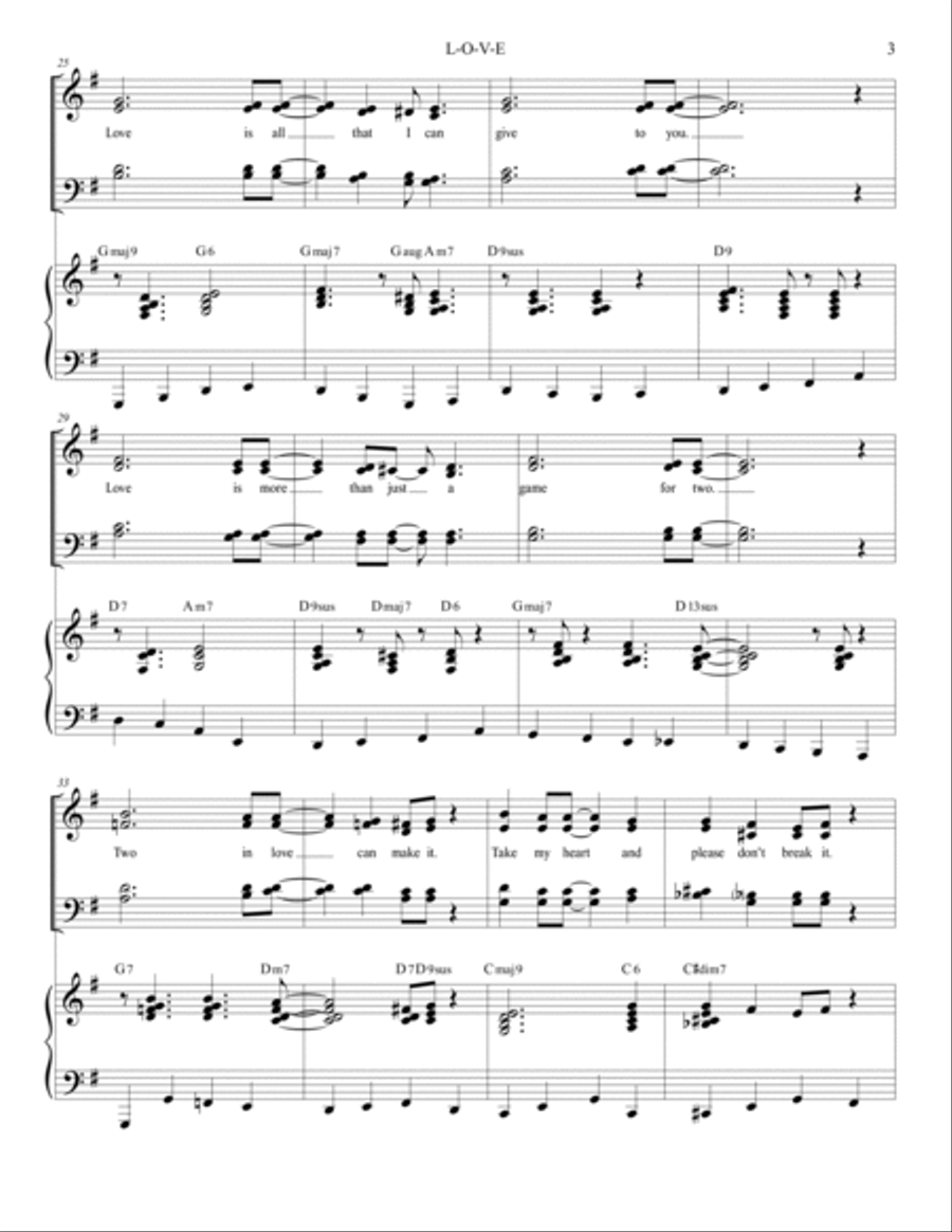 L-O-V-E Divisi scores gallery preview page 3