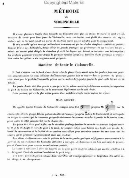 Methods & Treatises Cello - Volume 7 - France 1800-1860