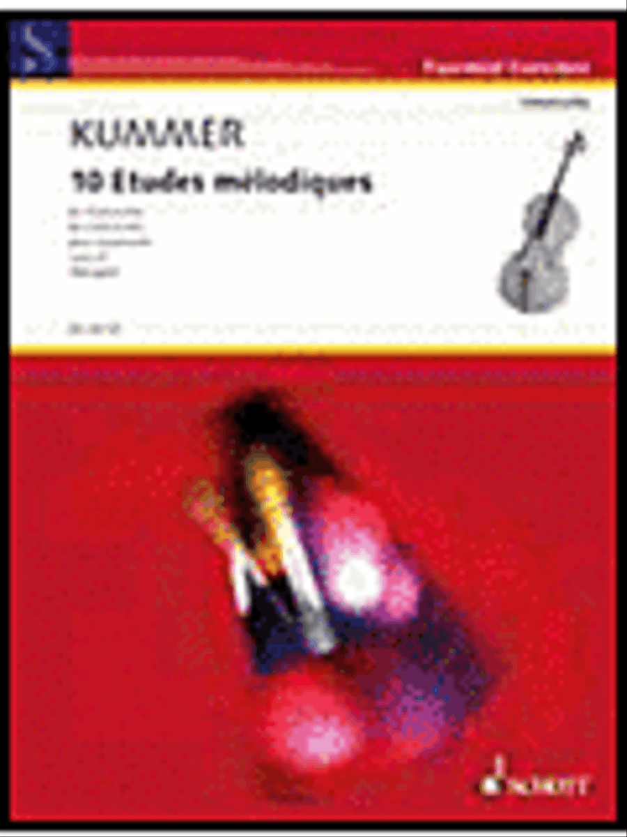 10 Etudes Melodiques, Op. 57 Cello Solo scores gallery preview page 1