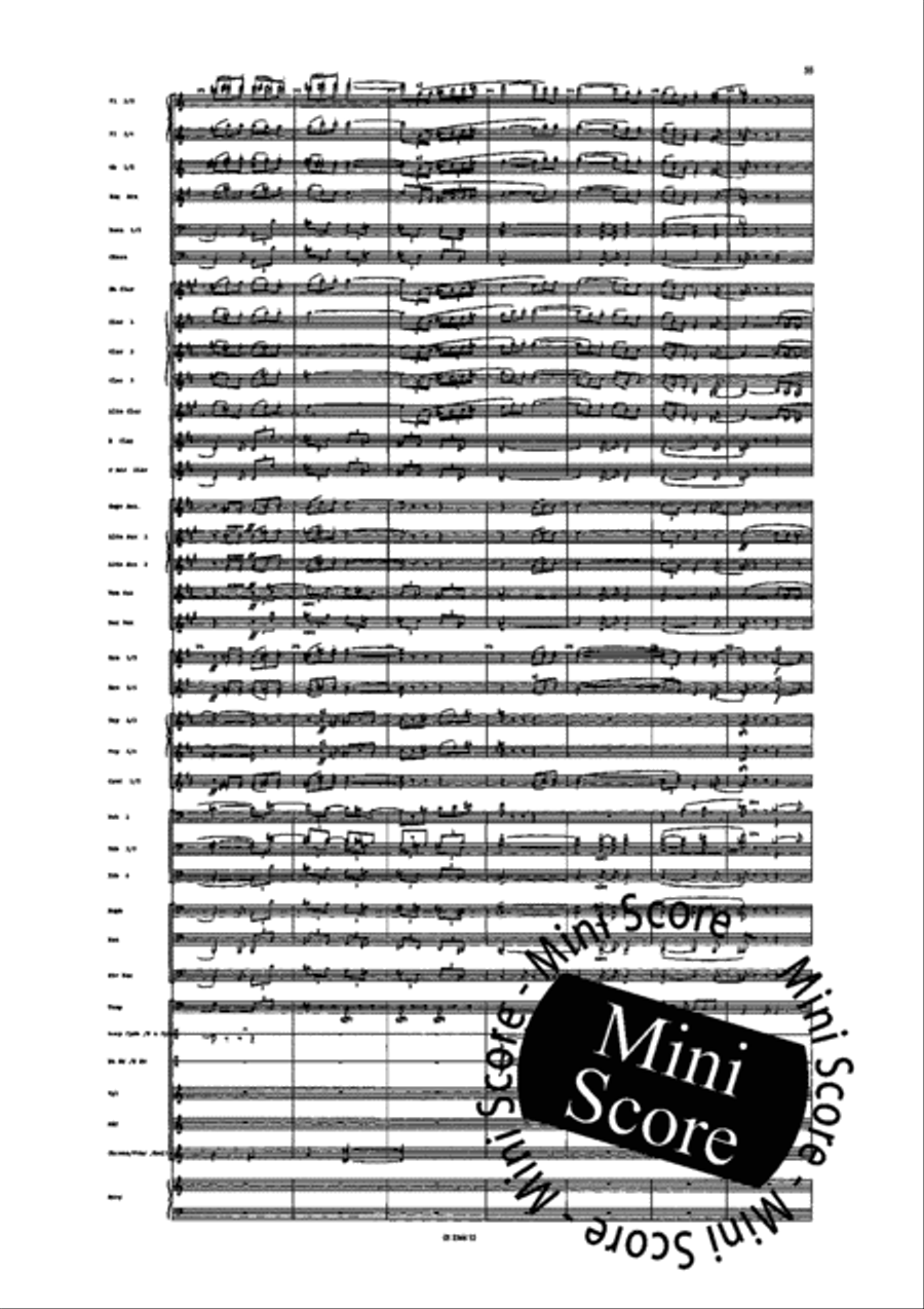 Fifth Symphony Concert Band scores gallery preview page 60