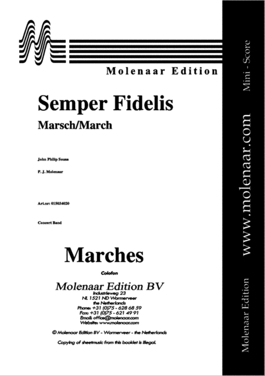 Semper Fidelis Semper Fidelis Concert Band scores gallery preview page 2