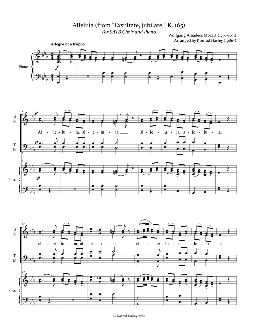 Alleluia (from 