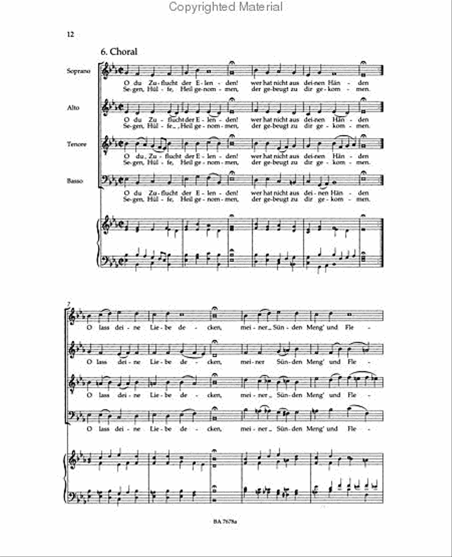 Das Sühnopfer des neuen Bundes WoO 4-Part scores gallery preview page 3