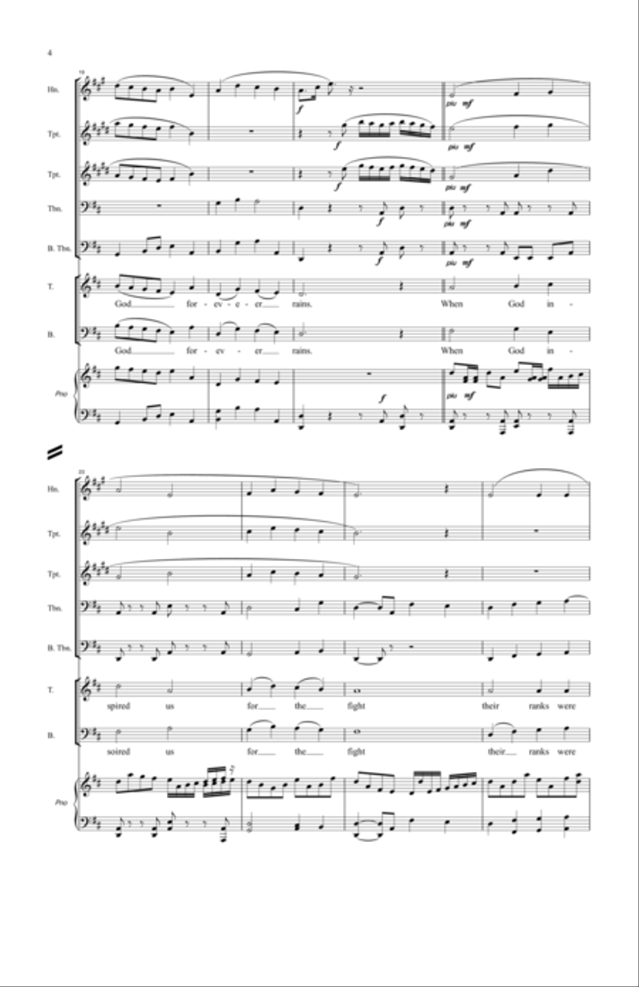 Chester 4-Part scores gallery preview page 3