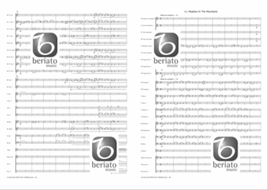 A Collection of Chorales Choir scores gallery preview page 15