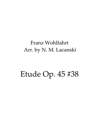 Etude Op. 45 #38