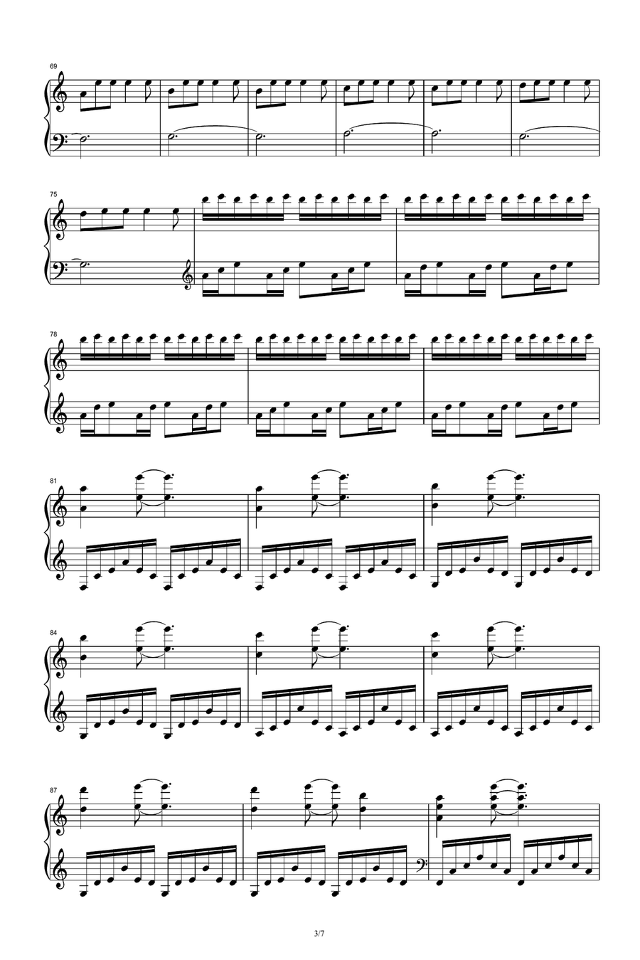 Day One Piano Solo scores gallery preview page 3
