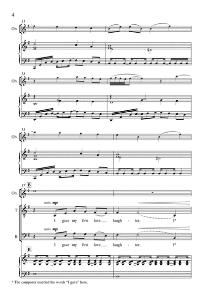 Who Gave My Soul to Me from For a Breath of Ecstasy (Downloadable Choral Score)