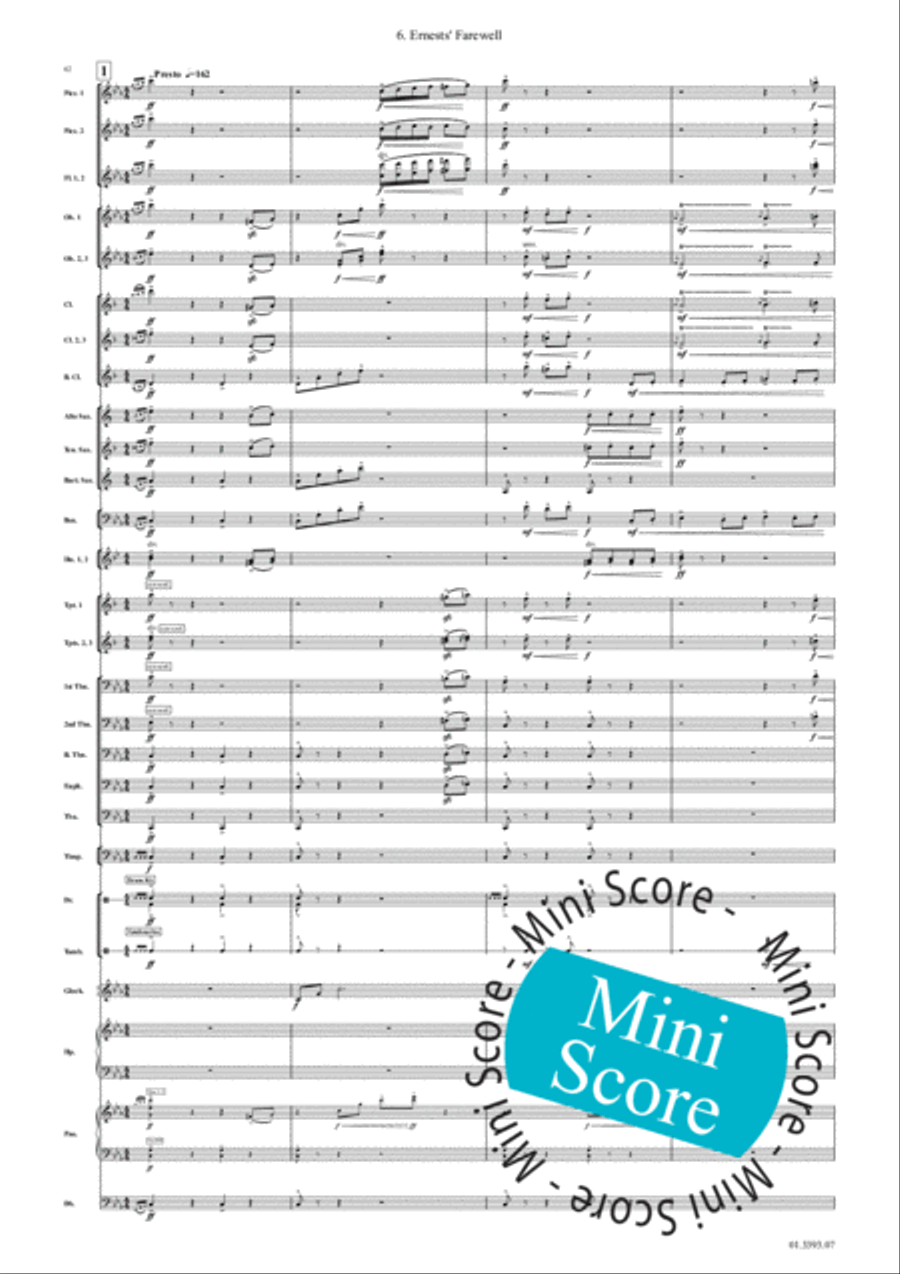Meet the Ernest Twins Meet the Ernest Twins Concert Band scores gallery preview page 66