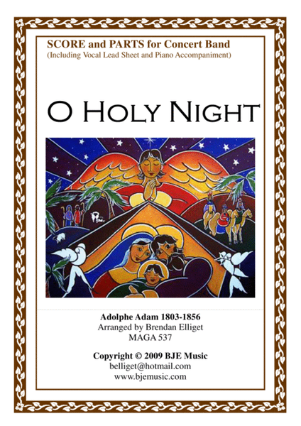 O Holy Night - Concert Band Score and Parts image number null