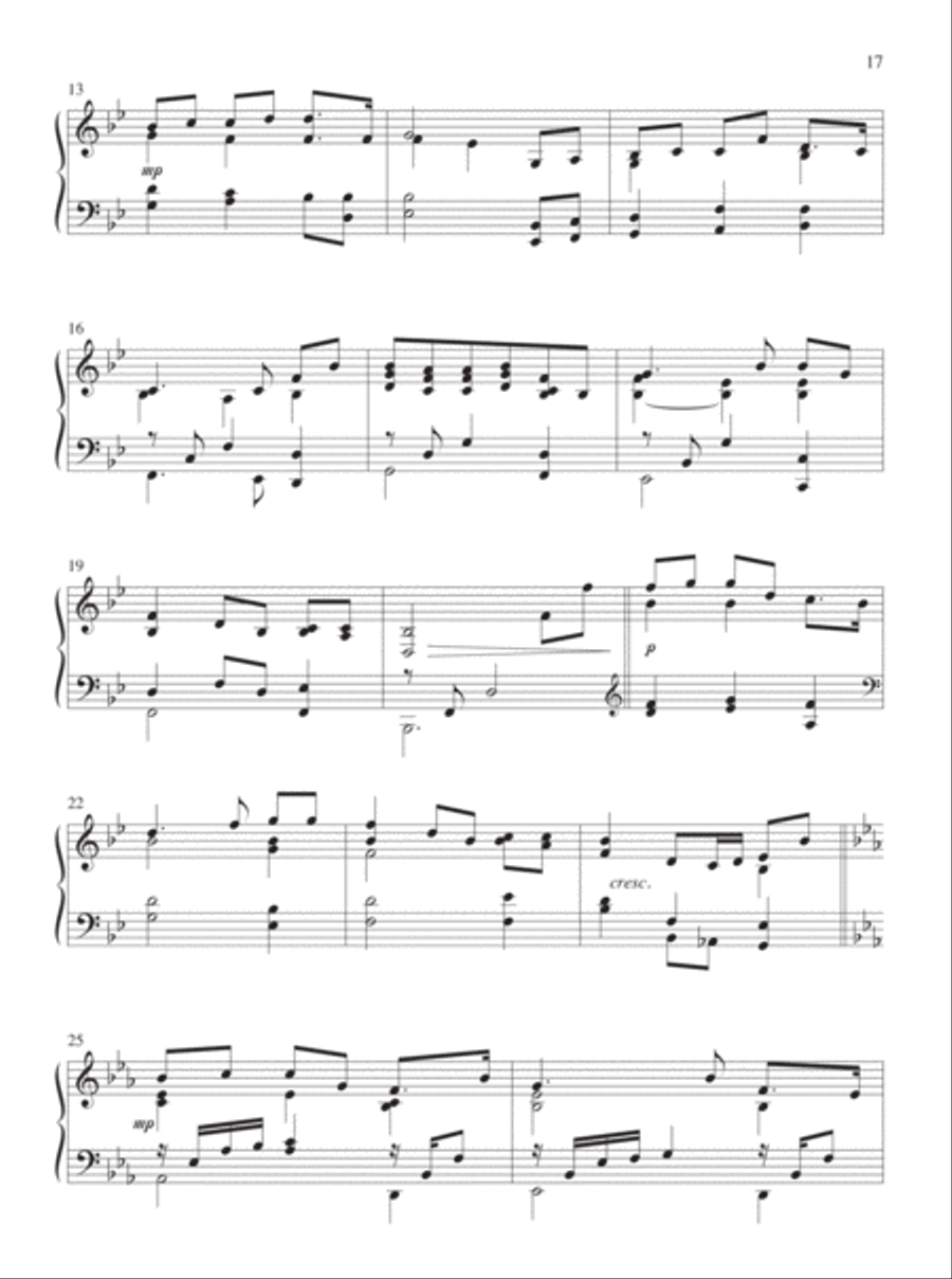 Fill the Earth with Songs Piano Solo scores gallery preview page 10