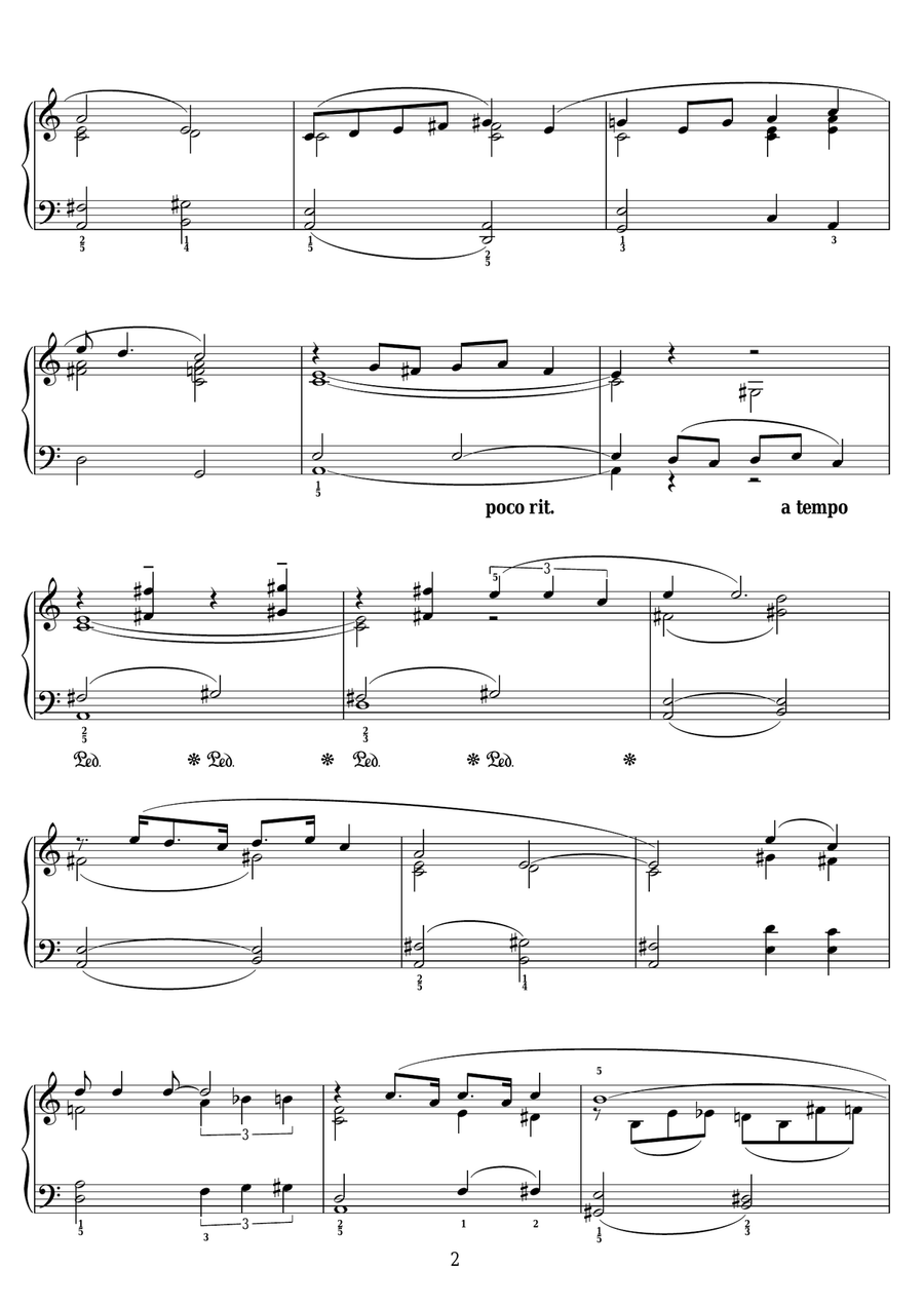 Summertime Easy Piano scores gallery preview page 2