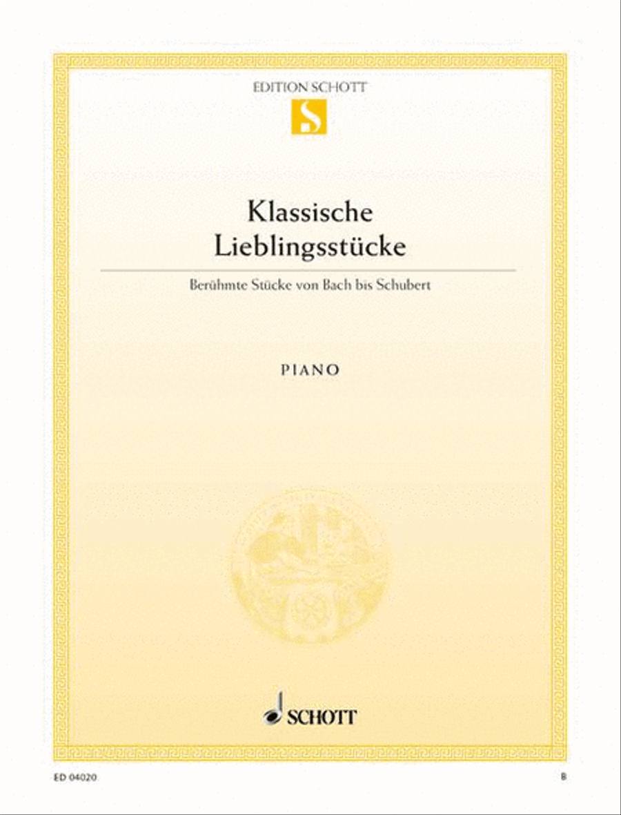Classical Favourites Piano Solo scores gallery preview page 1