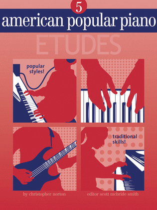 Book cover for American Popular Piano - Etudes