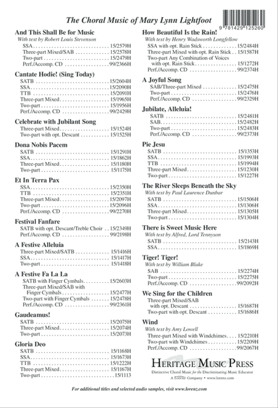 Ubi Caritas 2-Part scores gallery preview page 13