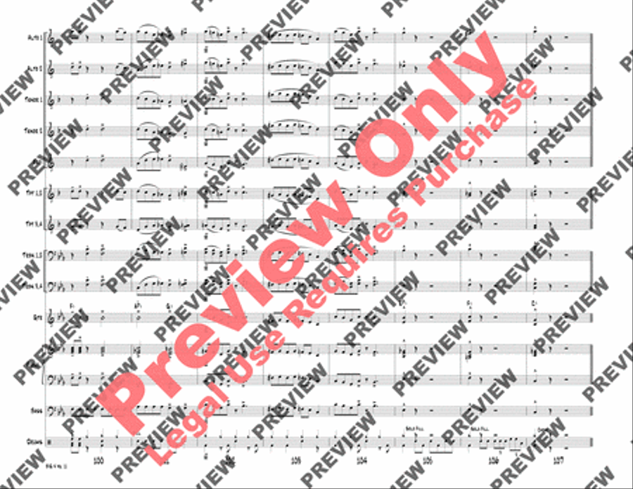 Big V Big V Jazz Ensemble scores gallery preview page 16