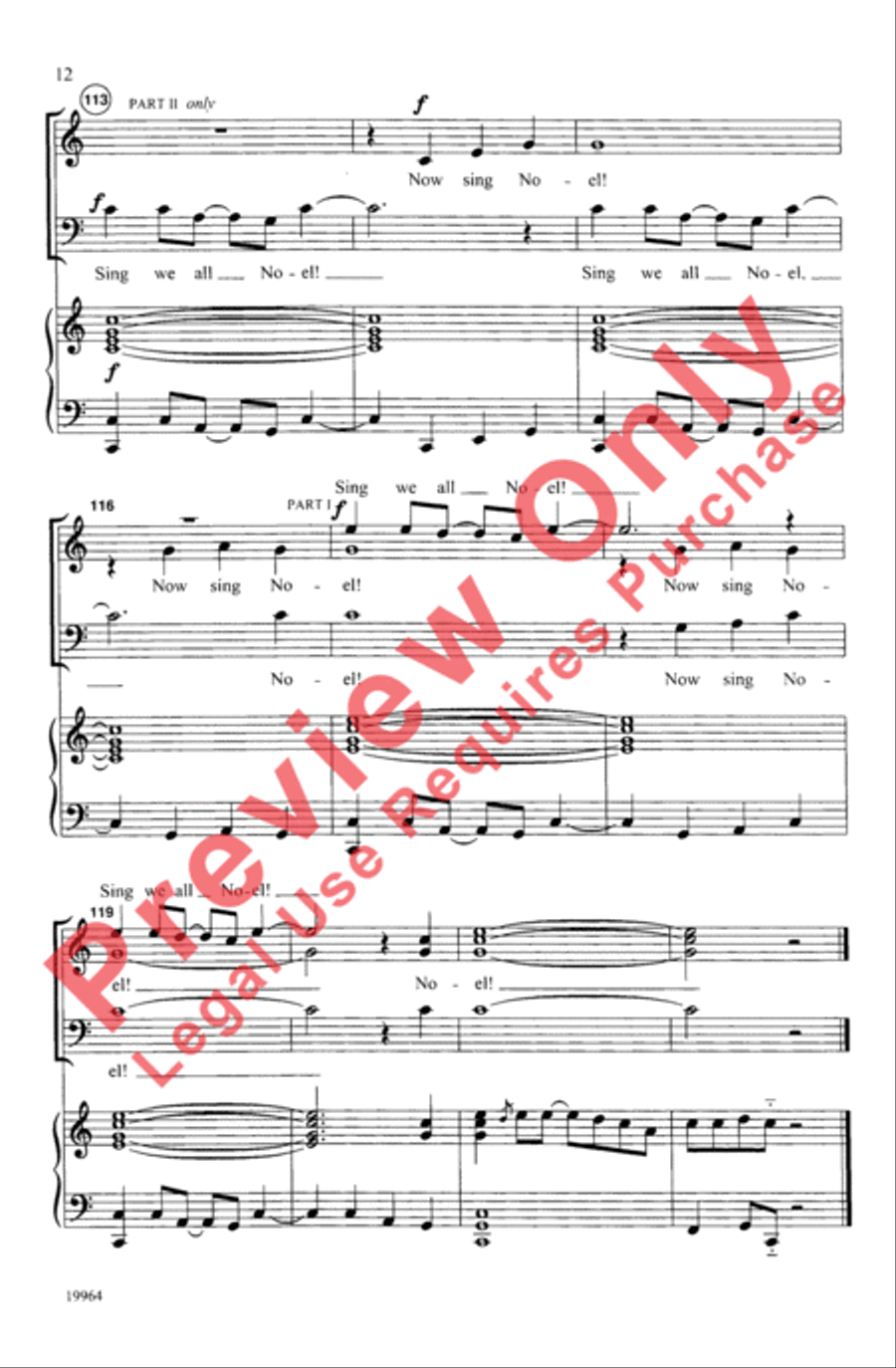 African Noel African Noel 3-Part scores gallery preview page 12