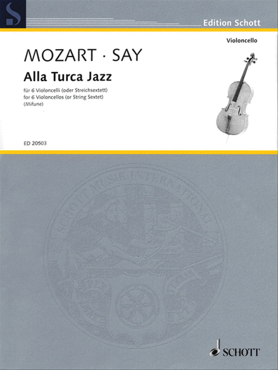 Alla Turca Jazz by Werner Thomas-Mifune Chamber Music - Sheet Music